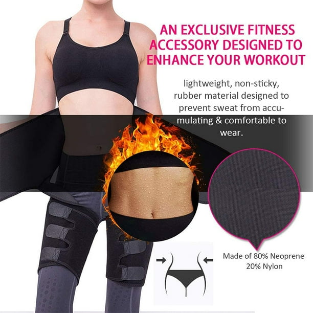 Waist Trainer, 3-in-1 Waist and Thigh Trimmer Butt Lifter Shapewear and  Hips Belt Shaping Neoprene Thigh Shaper, Slimming Body Shaper Belt High  Waist