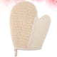 thumbnail image 3 of 2 piezas guantes de baño suave ducha exfoliante almohadilla exfoliante corporal guante para frotar la espalda para adultos, 3 of 5