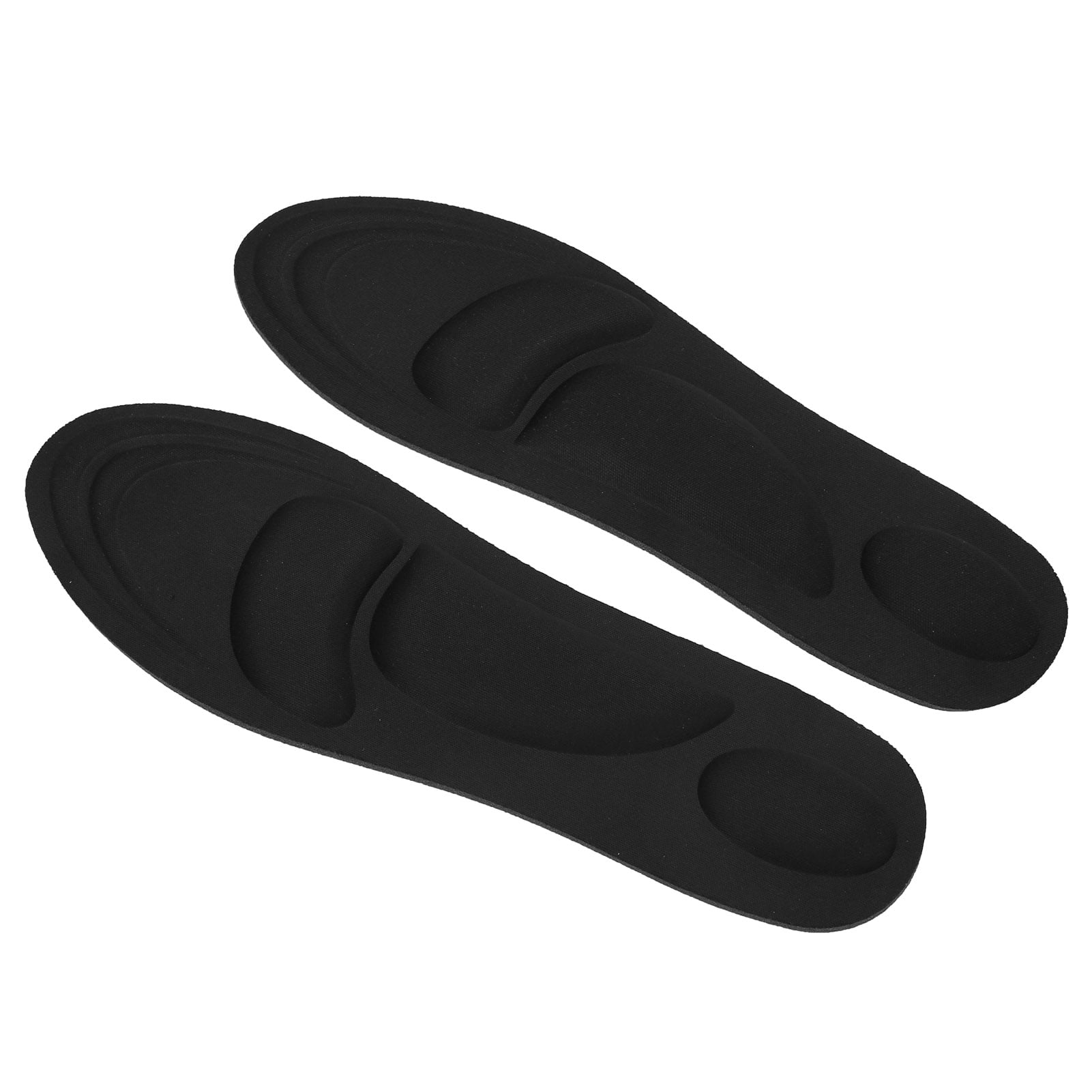 Semelles Orthopédiques En Silicone - Noir, Taille 26,2x7,3 Cm, Soutien De La Voûte Plantaire