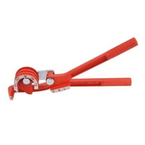 Aluminum Alloy Tube Bender 180 Degree 27cmx6.5cm Pipe Bending Tool Heavy Duty Tubing Bender Brake Fuel Line Curving Pliers ,One-Click Setup