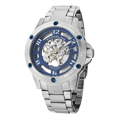 Stuhrling Original Men's Zeppelin Engine Elite Automatic Bracelet Watch