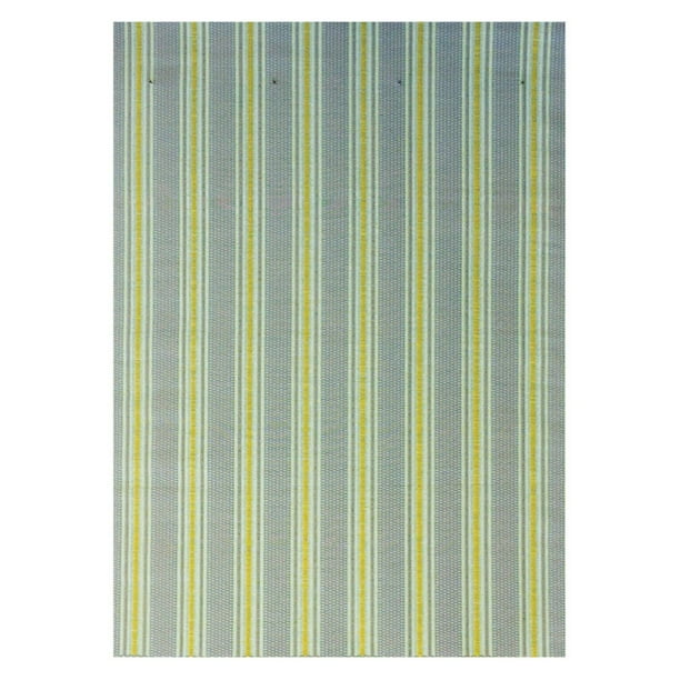 Mad Mats Vertical Stripe Indoor/Outdoor Area Rug