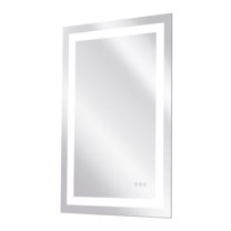 ABM04R-1 36" W x 28" H Rectangle Frameless LED Anti-fog Bathroom Vanities Wall Mirrors