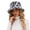 A-White183, variant on Yuanlong Womens Bucket Hat Fuzzy Leopard Print Plush Warm Winter Hat Wide Brim Windproof Retro Stylish Streetwear Headwear
