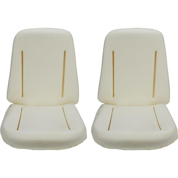Reproduction Seat Foam for Bucket Seats, Nova/Chevelle/Impala, Pair
