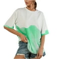 thumbnail image 1 of Pompotops T-Shirt à Manches Courtes à Col Rond et à Manches Courtes pour Femme, 1 of 7