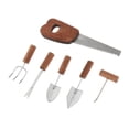 thumbnail image 3 of Kokiya 6 Pieces Miniature Garden Tools DIY Accessory Multi Tool Miniature Dollhouse Set, 3 of 8