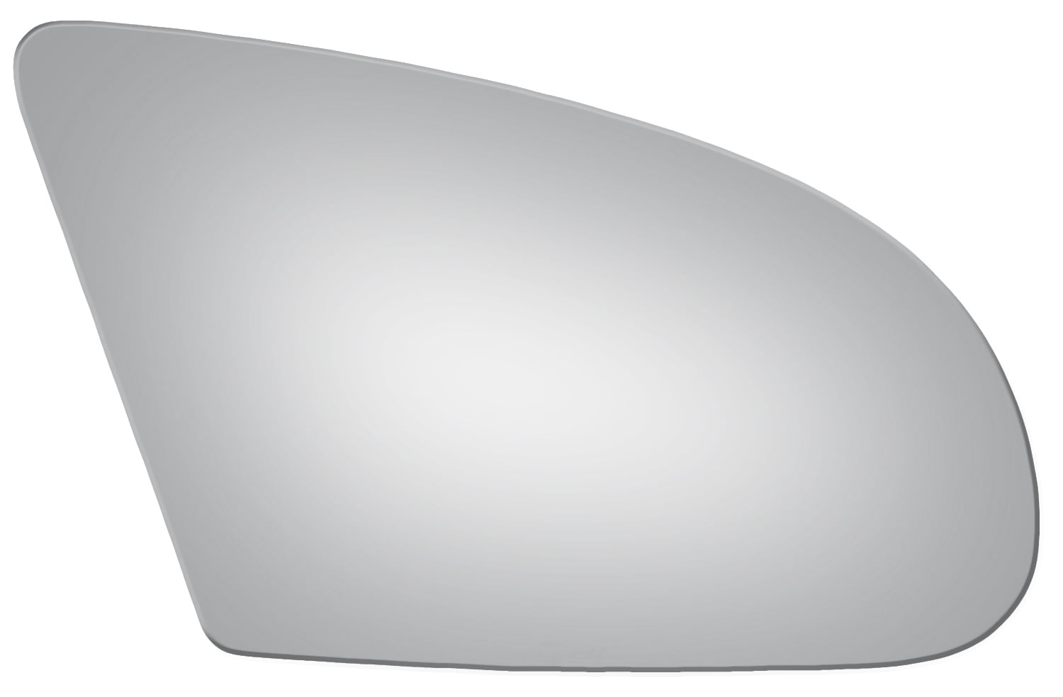 Burco Side View Mirror Replacement Glass - Clear Glass - 3184