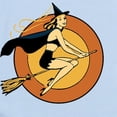 thumbnail image 2 of CafePress - Retro Witch Body Suit - Baby Light Bodysuit, Size Newborn - 24 Months, 2 of 4
