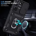 thumbnail image 6 of Case for Galaxy S22 Plus, Slide Lens Protective Case Shockproof Impact Resistant with Kickstand Cover Case for Samsung Galaxy S22 Plus 4G/5G 6.6" (Black), 6 of 12