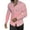Pink, variant on "Aayomet Shirts For Men Men Autumn Winter Single Casual Lapel Full Print Beach Long Sleeve Mens Linen Shirt Sky Blue,XL"