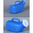 thumbnail image 3 of Male Portable Urine Bottle Urinal for Men Plastic Potty Pee Bottle for Hospital Car Travel Outdoor Camping Traffic Jam 1200 ML, 3 of 6