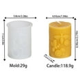 thumbnail image 2 of Qiweii Bee Hive Shaped Silicone Candle Mold，Creative Mould for DIY Candle Making and Home Craft Project, 2 of 4