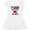 AA-White, variant on Inktastic My Grammy and Grampy Love Me Girls Toddler Dress