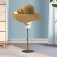 thumbnail image 4 of serony Mannequin Head Model Velvet Stable for Hair Hairpieces Stand Rack Salon, 4 of 9