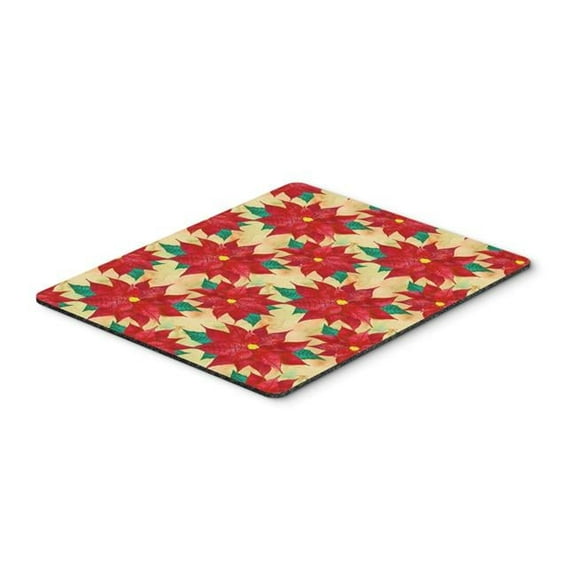 Poinsetta Christmas Mouse Pad