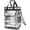 Silver, variant on Enhanced Edition Reusable Grocery Bags on Wheels, Rolling Tote Bag, Shopping Trolley, Large Backpack Shopping Carts for Groceries (14"x8.5"x22", Black)