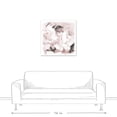 thumbnail image 3 of Creative Products Abstract Blush Flowers 30x30 Canvas Wall Art, 3 of 5