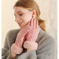 thumbnail image 5 of Guantes señoras otoño e invierno pantalla táctil más terciopelo cálido su, 5 of 5