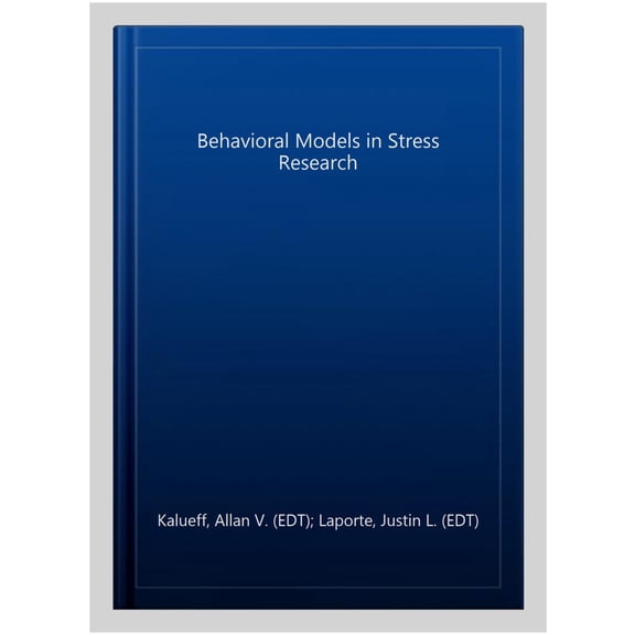 Pre-Owned Behavioral Models in Stress Research