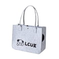 thumbnail image 4 of Bolsa de transporte para mascotas Fernando Suave y lavable para gatos y perros pequeños Gris L, 4 of 8