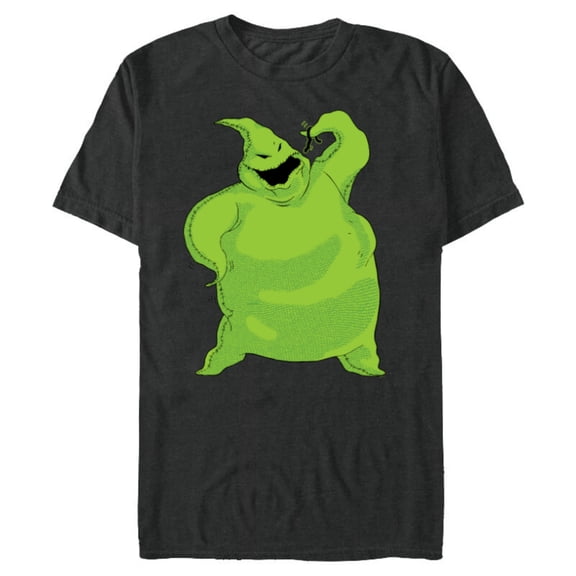 Disney The Nightmare Before Christmas Oogie Boogie Snacktime - Short Sleeve Blended T-Shirt for Adults - Customized-Dark Heather