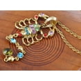 thumbnail image 5 of Golden Tone Shine Multicolored Rhinestones Scorpion Animal Pendant Necklace, 5 of 5