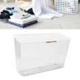 thumbnail image 1 of Wall Mounted Laundry Basket Dustproof Multifunction Hanging Dirty Clothes Organizer for Bathroom, 1 of 7