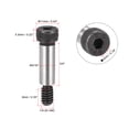 thumbnail image 2 of Unique Bargains Alloy Steel Socket Head Shoulder Bolts, 3/4'x5/16' Shoulder, 1/4-20 Thread, 4 Pack, 2 of 5