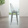thumbnail image 2 of Marais A Cafe Bar Stool with High Back, 2 of 4