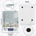 thumbnail image 2 of High Precision Digital Kitchen Scale Tempered Glass Food Scale Multifunction Scale Small Kitchen Appliances Winter Wonderland with Small Town, 2 of 7