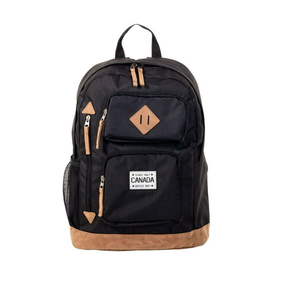 Canada Back Pack, School Black Backpack, Laptop Backpack
