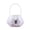 White, variant on Halloween Tote Bag, 3D Stereo Design Candy Carry Bag, Reusable Treat Pouch For Halloween Party Holiday Storage