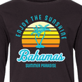 thumbnail image 4 of Inktastic Enjoy The Sunshine Bahamas Summer Paradise Long Sleeve Youth T-Shirt, 4 of 5
