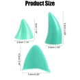 thumbnail image 3 of Unique Bargains 1 Set Cat Ears Style Attachments Helmet Devil Horn Decoration Stick with Suction Cup for Motorcycle Blue, 3 of 7