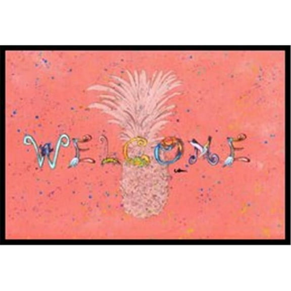 Carolines Treasures  Pineapple Indoor Or Outdoor Doormat, 24 x 36 in.