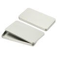 thumbnail image 1 of Uxcell Caja de Efectivo Pequeña, 2 Pcs Soporte de Dinero Caja de Metal Organizador de Bandeja de Efectivo, Plata, 1 of 6
