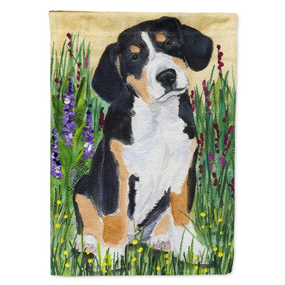 Entlebucher Mountain Dog Flag Canvas House Size