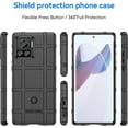 thumbnail image 2 of Slim Fit Phone Case for Motorola Edge 30 Ultra, Case for Moto X30 Pro,Rugged Shield Phone Case with Military Grade Shockproof Protection Cover for Moto Edge 30 Ultra/X30 Pro, HD Black, 2 of 7