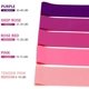 thumbnail image 4 of Juego de 5 bandas de resistencia para ejercicios de piernas y glúteos para mujeres, 5 niveles diferentes de resistencia para ejercicios (5 paquetes), 4 of 5