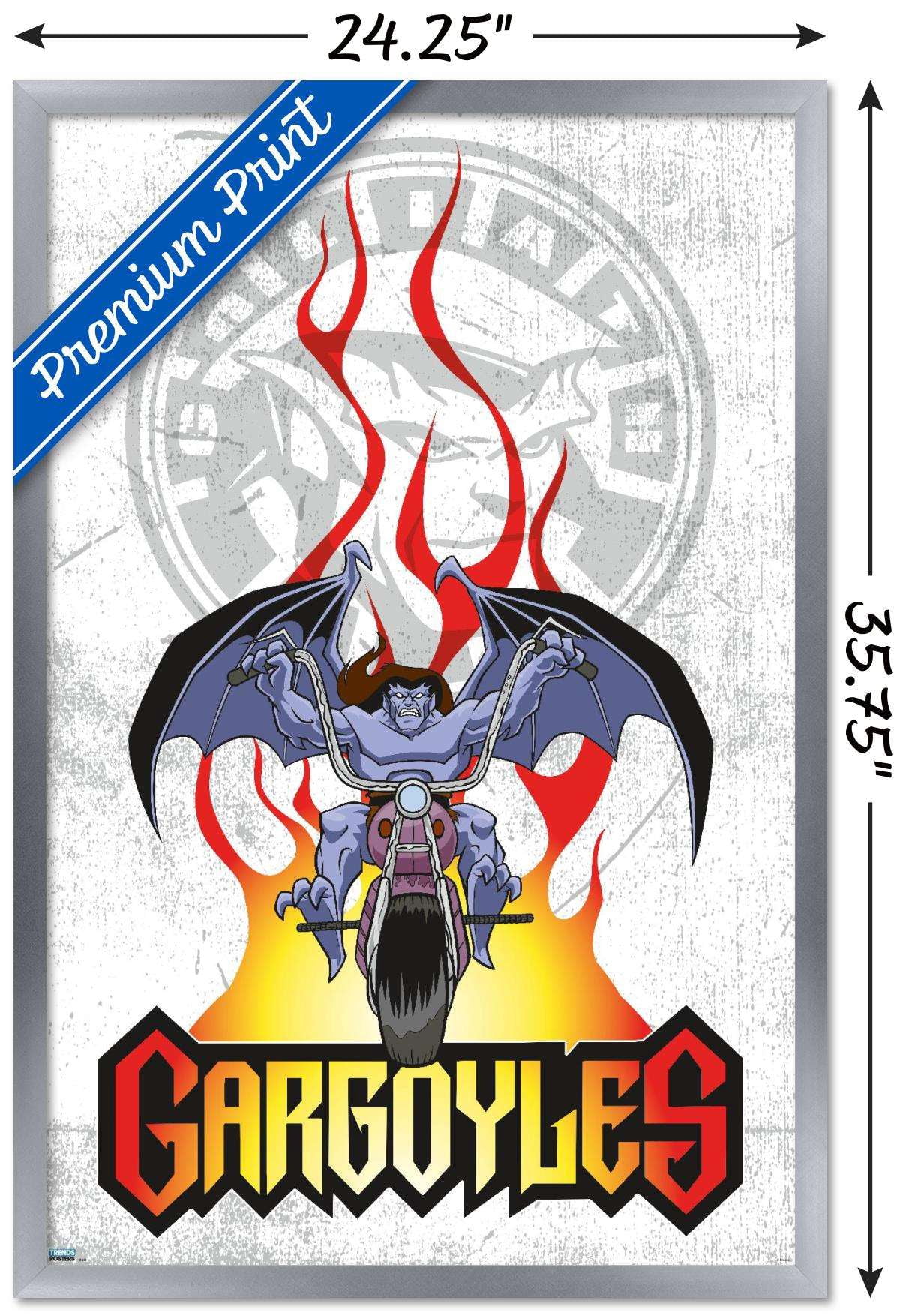 Disney Gargoyles - Goliath Wall Poster, 22.375" x 34", Framed