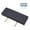 black, variant on Massage Table Extender Length Extension Pillow PU Leather High Density Sponge for Taller Users on Folding Beds