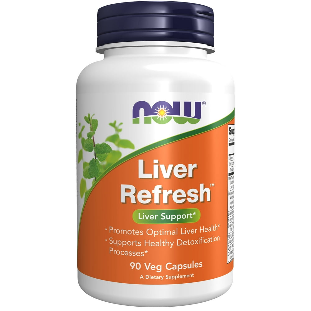 NOW Supplements, Liver Refresh™ with Milk Thistle Extract and unique