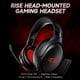 thumbnail image 2 of Auriculares con cable LIBERTY GAMER RISE Auriculares para juegos montados en la cabeza Unidad de controlador de 53 mm Sonido envolvente virtual 7.1 Diseño ergonómico Micrófono desmontable LIBERTY GAMER Auriculares con cable, 2 of 6