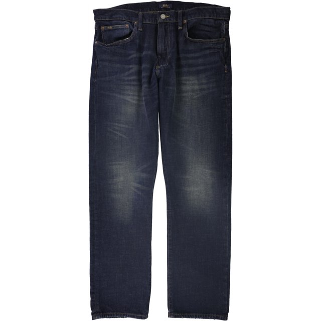 Ralph Lauren Hombres Hampton Athletic Fit Jeans, Azul, 36W x 34L Ralph Lauren Ajuste atlético