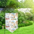 thumbnail image 2 of Wukai Gnome Camping Fishing Print Garden Flag 12.5x18 Inch Double Sided Sun-resistant Rain-resistant, Wrinkle-resistant Colorfast(Only Flag), 2 of 7