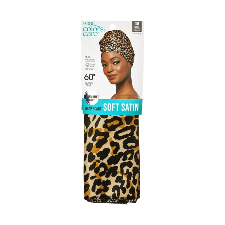 Kiss Colors & Care, Satin Hair Wrap Scarf, 60 display picture 3