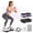 Purple-Black, variant on Hlthair Vibration Plate Exercise Machine Mini Vibrating Plates for Lymphatic Drainage and Weight Loss