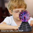 thumbnail image 4 of Plasma Ball/Light/Lamp, Plasma Electric Nebula Lightening Ball, Tou, 4 of 5