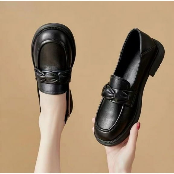 Women's Classic School Uniform Shoes British Style Oxford Shoes
